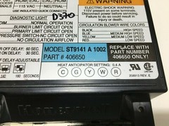 Honeywell ST9141A1002 Furnace Control Circuit Board 406650 used #D370