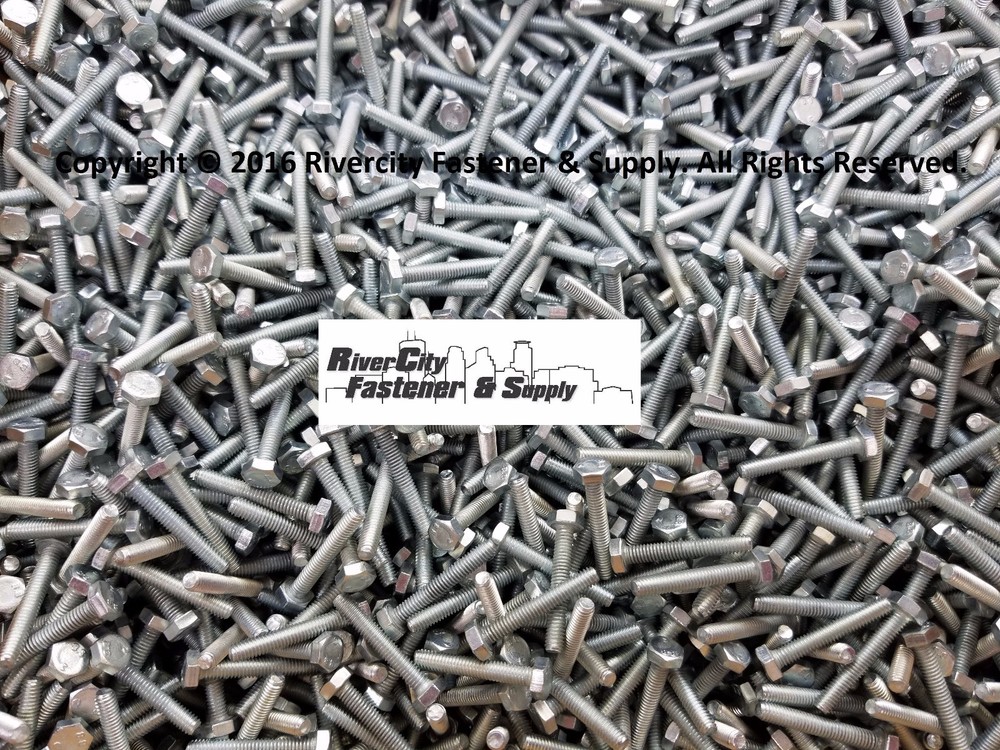 (50) M4x25mm Hex Head Cap Screws / 4mm x 25mm Bolts M4 x 25 mm