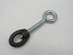 (4-Pack) Hanging Light Fixture Hook Loop with 4″ Eye/Ring Bolt