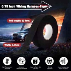 US 8 Rolls 19mm*15m Cloth Tape Wire Electrical Wiring Harness Car Auto SUV truck