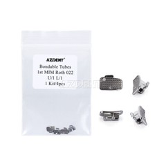 Dental Ortho Buccal Tubes 1st Molar Bondable Monoblock Non-Conv Roth/MBT 0.022