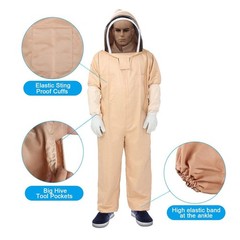 Hive Beekeeping Suit Beekeeping Bee Protective Clothing Beekeeping Suit XXL