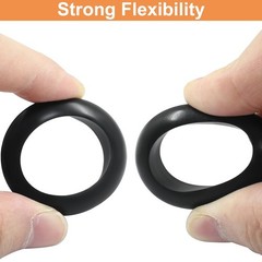 12PCS 25mm Rubber Grommets Wire Hole Protectors Cable Insulation 1 Inch ID