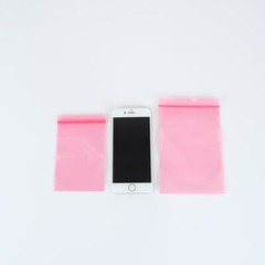 New Flat Pink Plastic QuickQlick™ Bag Pouches Different QTY and Sizes