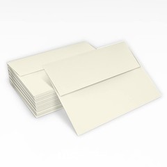 LUXPaper A2 Invitation Envelopes | 4 3/8″ x 5 3/4″ | Natural | 70lb. Text | 1,00