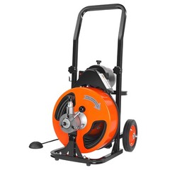 VEVOR Drain Cleaner Machine Electric Drain Auger 100 FT x 1/2 In Auto Feed