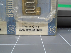 3 Lot NEW Westinghouse MSH 6.6A Cutler Hammer Heater Coil Overload 503C561G28
