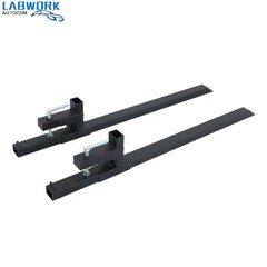 60″ Clamp on Pallet Forks For Tractor Bucket Loader Tractor Skid Steer 2000 LBS