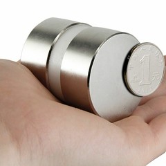 40*20mm Super Strong Round Disc Magnets Rare-Earth Neodymium Magnet N35 US STOCK