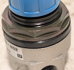 SMC NAP100-N02 AP BP Pneumatic Refleif Regulator 1/4″ NPTF, As Shown