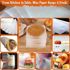 Gordon choice DeliWaxPaper10-500 Deli Wax Paper, 10″ x 10.75″, Plain Pack of 500