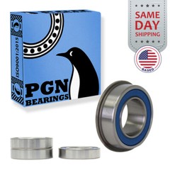 (4) 5/8″ x 1-3/8″ Flanged Ball Bearing – Lawnmower Carts Hand Trucks Wheels