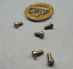 Fillister Head Stainless Slotted Screws Machine Screw 2-56 x 3/16″ Length 300 Pc