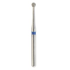 Dental Diamond Burs Round Surgical Friction Grip FG 801L/014M Standard Grit Blue