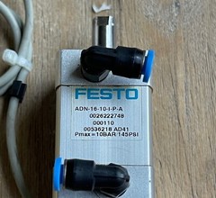 FESTO ADN-16-10-I-P-A COMPACT AIR CYLINDER 145PSI