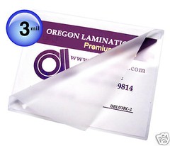 200/pack 3 Mil Hot Laminating Pouches for 11×17 Menus 11-1/2 x 17-1/2 Clear
