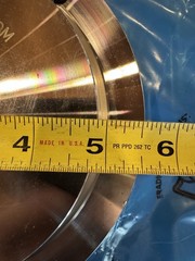 Buck Chuck Hardinge Lathe Adapter Plate 6″ 4° Taper A6-4DEG Toolroom