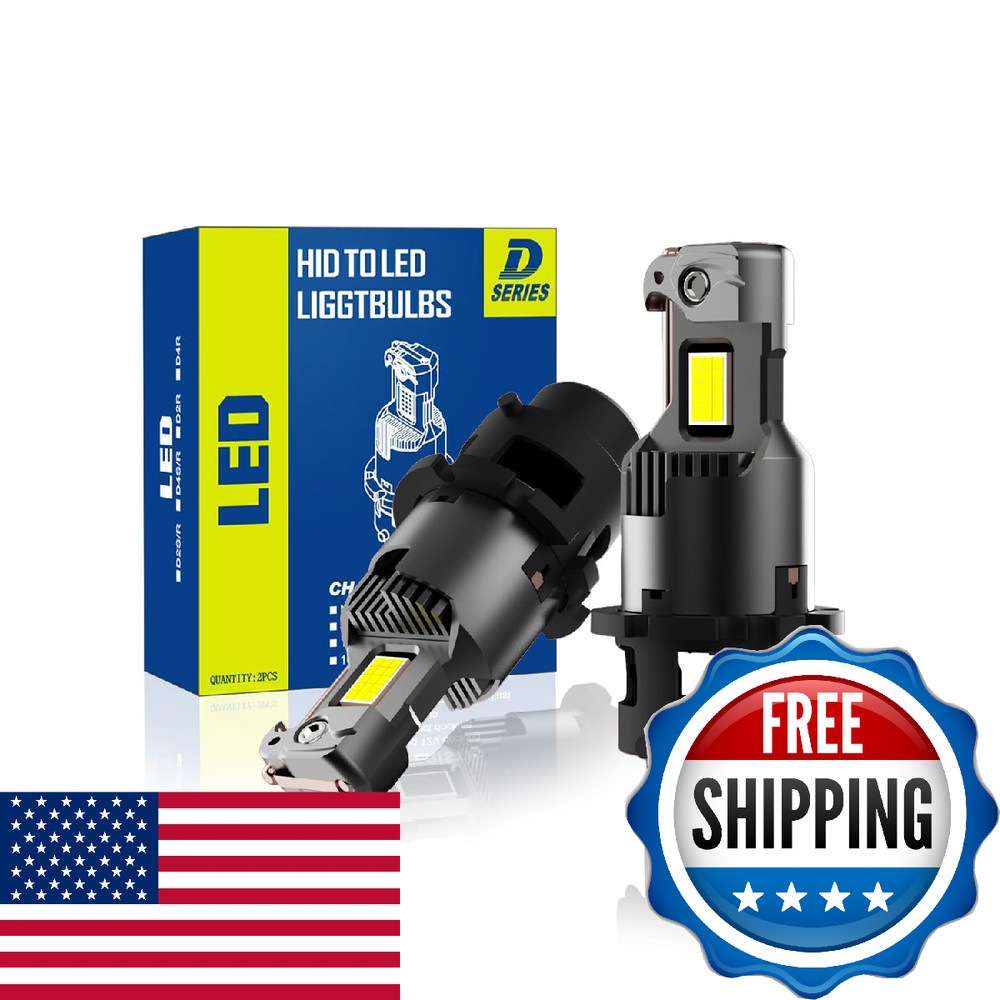 Autogood D2S D2R Led Bulbs 24000Lumens 600 Brightness 6000K Cool White Light