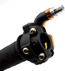 7/8″ 22mm Twist Throttle Accelerator Grip and 39″ cable for 47cc 49cc 2-stroke 4
