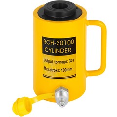 VEVOR Hollow Plunger 30Ton 4″Stoke/ 100mm Hydraulic Cylinder Jack Single Acting