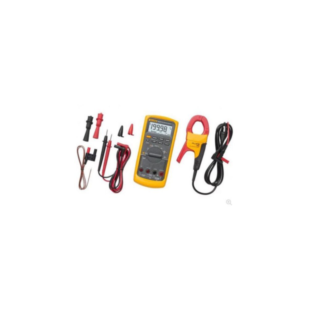 Fluke 87-5 CAL True-RMS Industrial Multimeter w/ Temperature & NIST Calibration