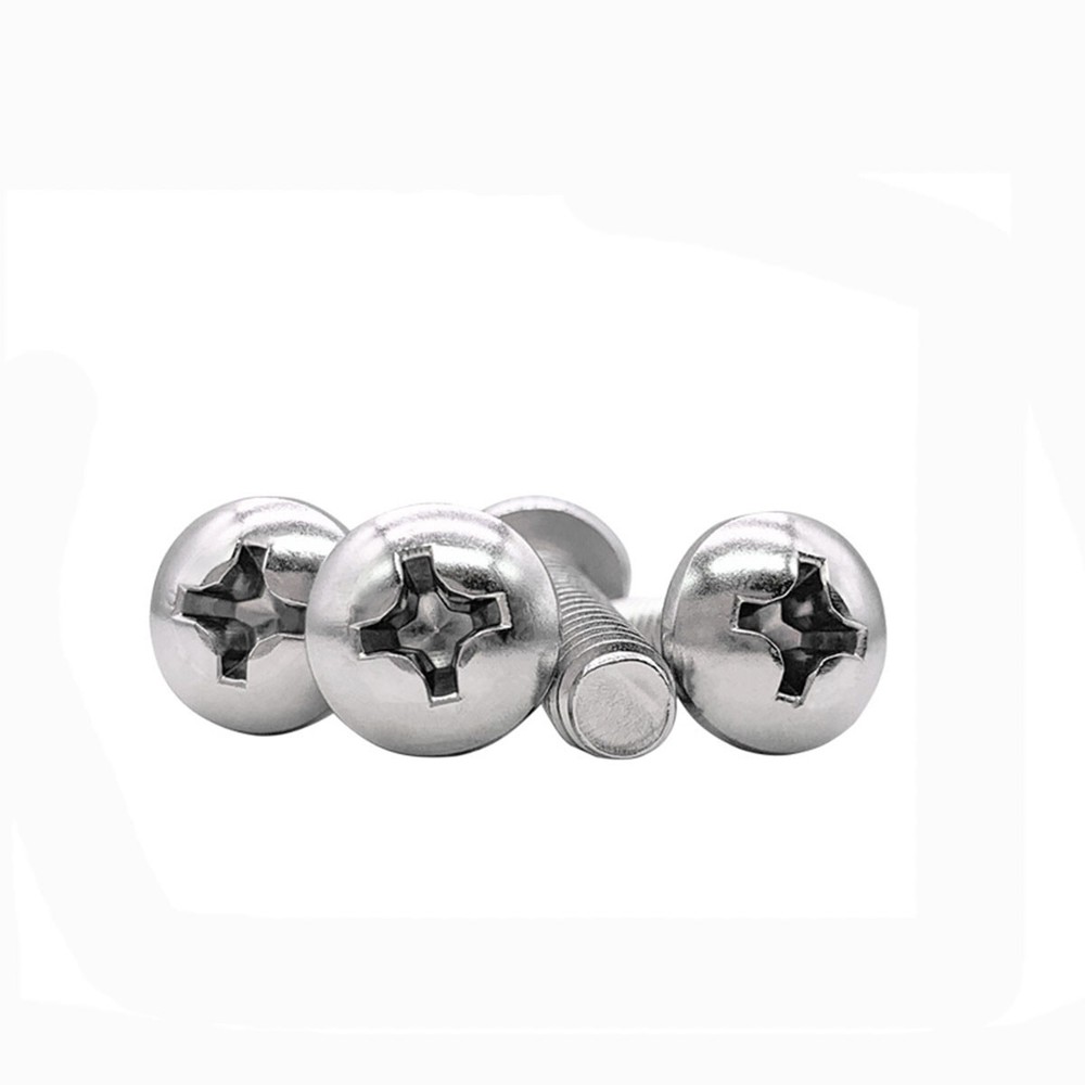 3#-48 UNC 304 SS Round Head Screw PAN head screws