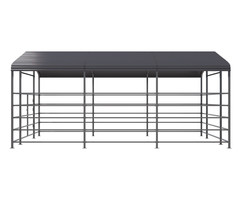 2026New 13×20FT Metal Livestock Shed Steel Shelter Cowshed for Farm Animal