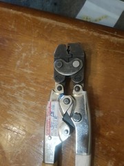 NICE RARE Molex ETC Crimp Crimper Splice Hand Tool # RHT 2200 w/ 12-10 head