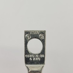 Lot of 10- ILSCO CSWS-4-38 Copper Compression Lug, 4 AWG 13/32 T UL CSA – USED