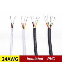 24AWG Stranded Cable Wire UL2464 PVC Flexible Multi Cores Conductors Wires