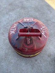 Justrite 2.5 Gallon Red Steel Type I Safety Can Made In USA