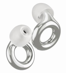 Silver Loop Experience 2 Ear Plugs Stylish Certified Hearing Protection New