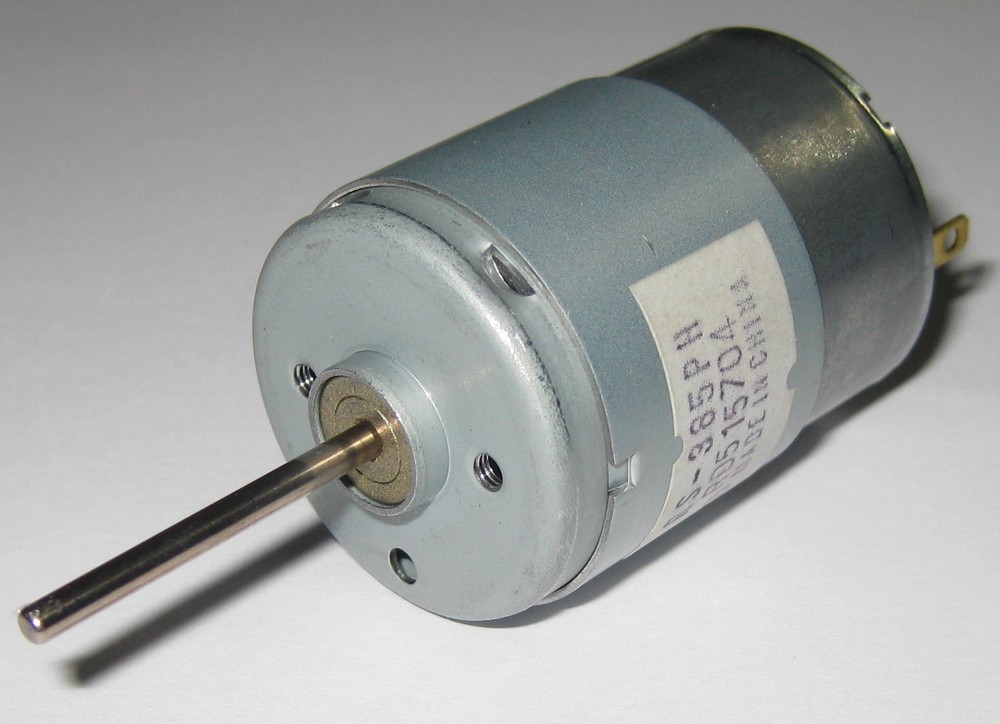 Mabuchi RS-385PH Motor – Long Shaft 2.3mm D. – 12V DC – Model Train Hobby Motor