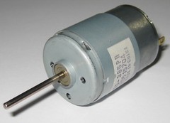 Mabuchi RS-385PH Motor – Long Shaft 2.3mm D. – 12V DC – Model Train Hobby Motor