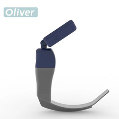 Digital laryngoscope Video laryngoscope with reusable disinfectable blade color