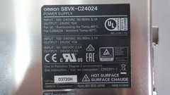 Omron S8VK-C24024 Power Supply 24v-dc 10a 100-240v-ac