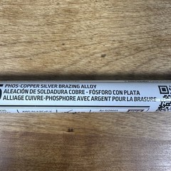 Harris Stay-Silv 15 15% silver brazing alloy rods .050 x 1/8” 28 Sticks