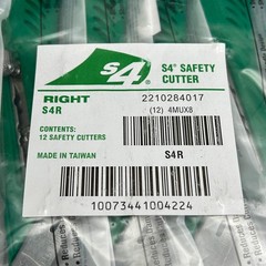 PACIFIC HANDY CUTTER 12-PACK! Right Handed Cutter with Safety Guard (New)
