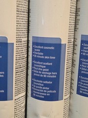 4ct – 3M Polyurethane Sealant 540 Black 10.5oz Each Paintable Contain Minor Dnts