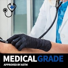 Supmedic Medical Soft Max™ Black Nitrile Disposable Gloves,