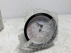 Lochinvar 100146999 Triometer Gauge 75 PSI 2.5″ 3/8″ NPT Back