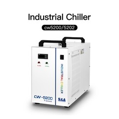 S&A CW5200 CW5202 CO2 Industrial Water Chiller for CO2 Laser Cutting Machine