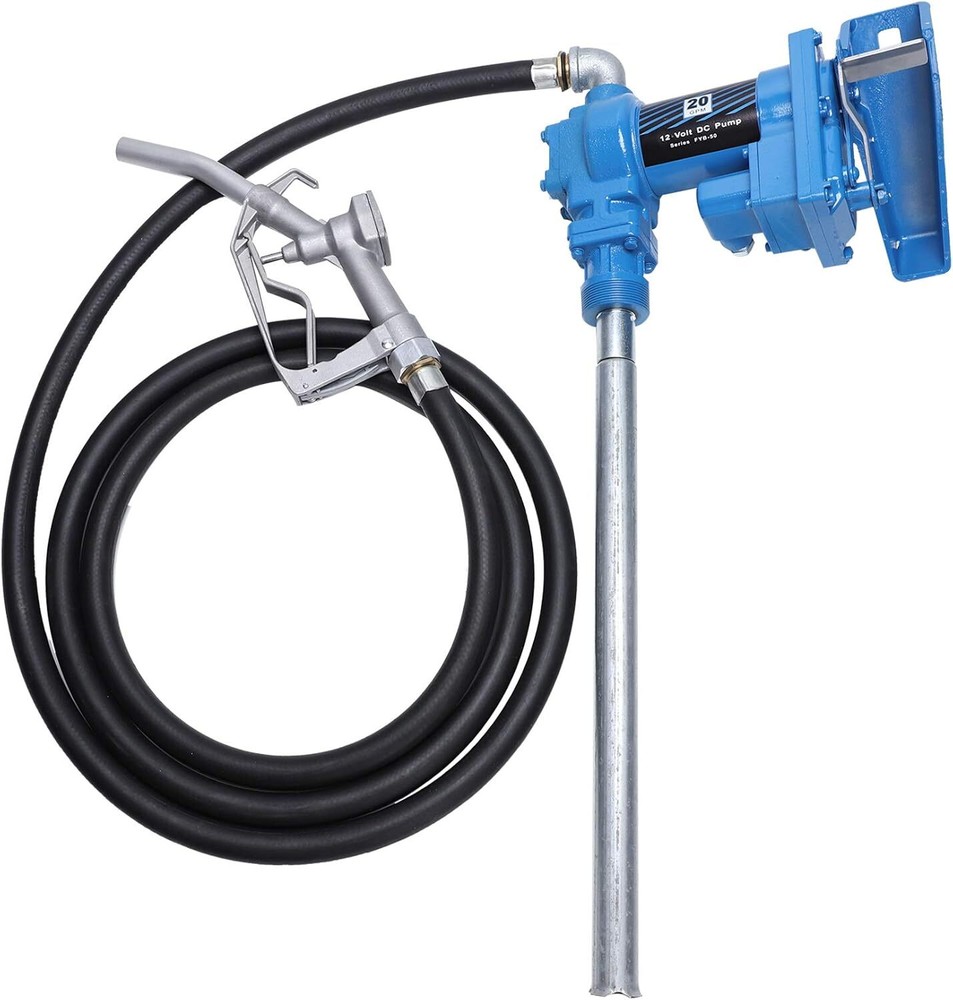 12V 20GPM Fuel Transfer Pump Diesel Gas Gasoline Kerosene Car Truck Tractor