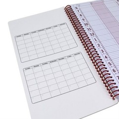 Notebook Planner 6 Column Appointment Book – for Scheduling Appointments