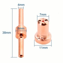 Cutter Consumables Fits Cut40 Cut50 with Cutter Torch Pt31 Lg40 fo