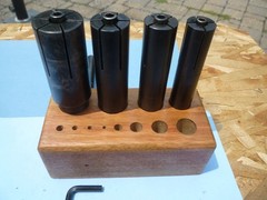 Expanding Arbor Set for Holding a Part By The Inside Diameter 1/4″ to 1 1/4″