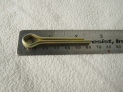 Lot of 2-1/2″ Cotter Pins Yellow Zinc Plated 14 POUNDS!!!
