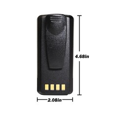 5-Pack PMNN4476A PMNN4476 PMNN4080 CP185 Two-Way Radio Battery 7.4V 2600mAh L…