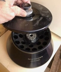 Sorvall SM-24 Centrifuge Fixed Angle Rotor With Lid. Last One!!