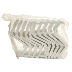 Lot of 10 Dorner FGRB-49X42 FlexMove Fixed Guide Rail Brackets, Aluminum